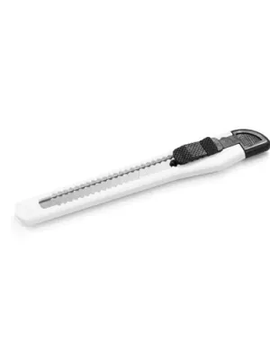 BALIC. Cutter avec mécanisme de verrouillage – Blanc