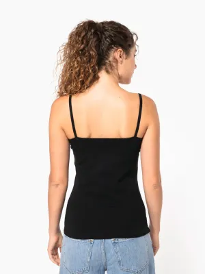 Ladies' strappy tank top
