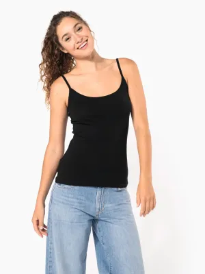 Ladies' strappy tank top