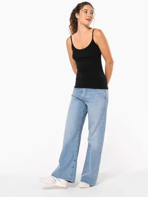 Ladies' strappy tank top