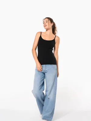 Ladies' strappy tank top