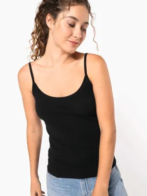 Ladies' strappy tank top