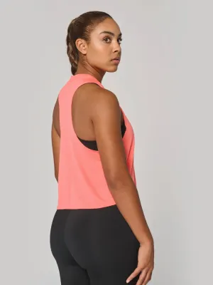 Ladies' triblend tank top