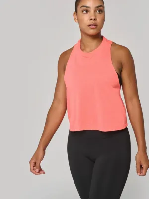 Ladies' triblend tank top