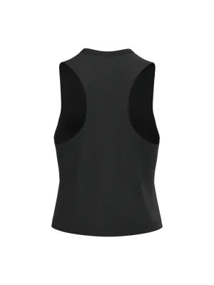 Ladies' triblend tank top – Black