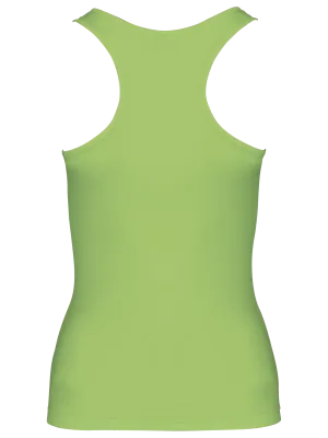 Ladies' sports tank top – Lime