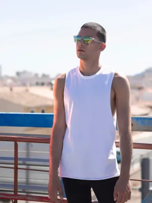 Men's flared tank top