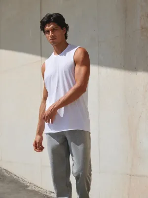 Men's flared tank top