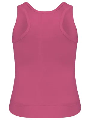 Camiseta de tirantes de niña – Fuchsia
