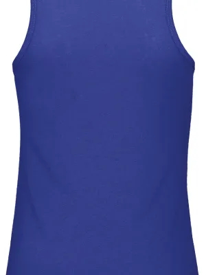 Inspire organic women's vest – Cobalt Blue