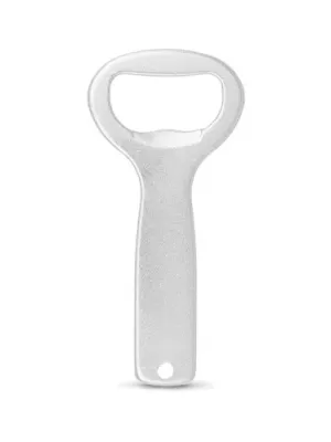 BARLEY. Décapsuleur en aluminium – Argenté satiné