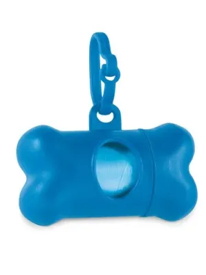 TROTTE. Distributeur de sachets hygiéniques pour chiens – Bleu clair