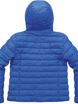 Women's Snowbird Hooded Jacket – Ocean Blue / Lime Punch