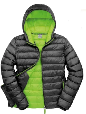 Men's Snowbird Hooded Jacket – Black / Lime