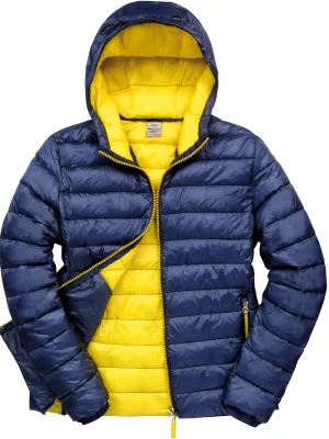 Men's Snowbird Hooded Jacket – Navy / Yellow