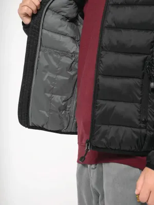 Kids' lightweight hooded padded jacket