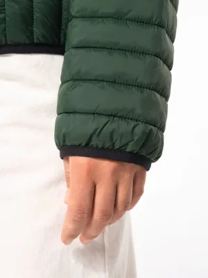 Ladies' lightweight hooded padded jacket