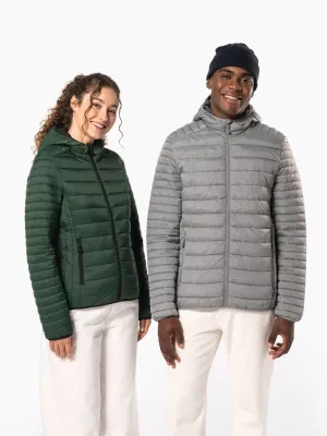 Ladies' lightweight hooded padded jacket