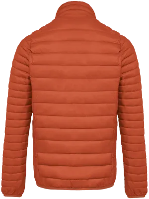 Men's lightweight padded jacket – Burnt Ochre