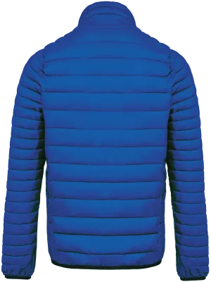 Men's lightweight padded jacket – Light Royal Blue
