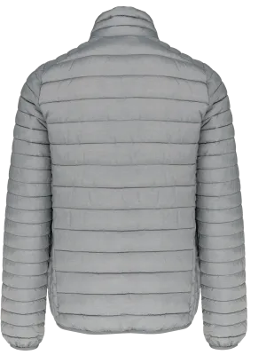 Men's lightweight padded jacket – Marl Silver