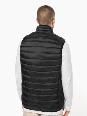 Men’s lightweight sleeveless padded jacket