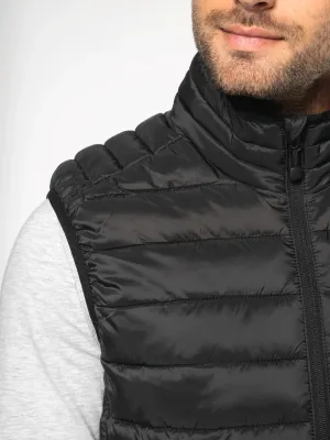 Men’s lightweight sleeveless padded jacket