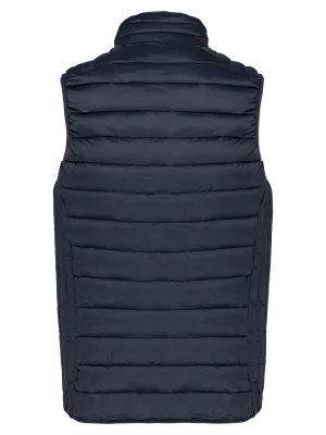 Men’s lightweight sleeveless padded jacket – Navy