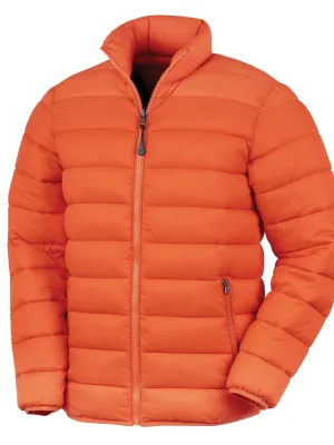 Doudoune Ripstop recyclée 3 en 1 – Navy / Orange