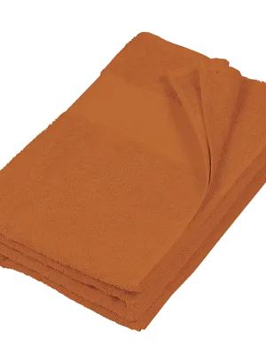 Toalla de baño grande 100 x 150 cm – Burnt Orange