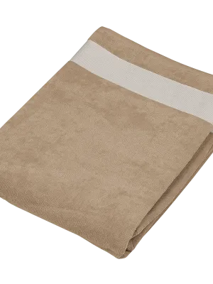 Drap de plage – Beige / White