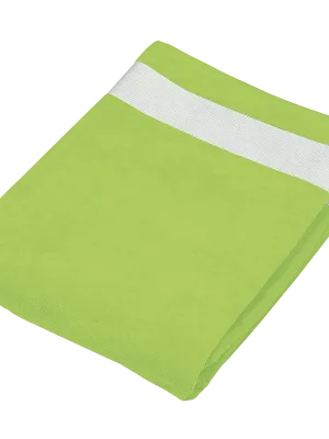 Drap de plage – Lime / White