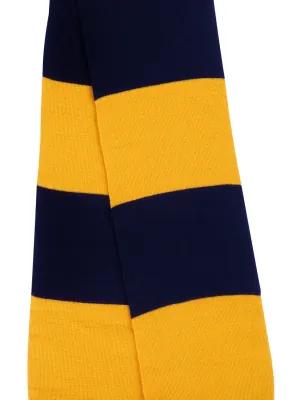Écharpe bicolore "Team" – Navy / Gold