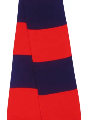 Écharpe bicolore "Team" – Navy / Red