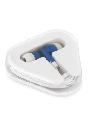FARADAY. Earphones with 1'25 m ABS cable – Bleu royal