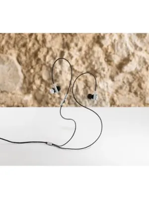 VIBRATION. Ecouteurs avec micro en metal et ABS