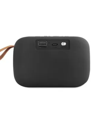 GANTE. Enceinte portable 3W avec autonomie de 2h en polyester et ABS