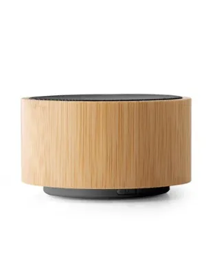 ARBER. Altavoz portátil de 3W con 4h de autonomía, fabricado en bambú y ABS reciclado (100 % rABS)