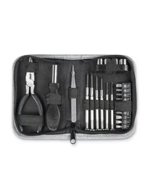 BESSEMER. Ensemble d'outils multifonctions de 24 pièces en acier au carbone