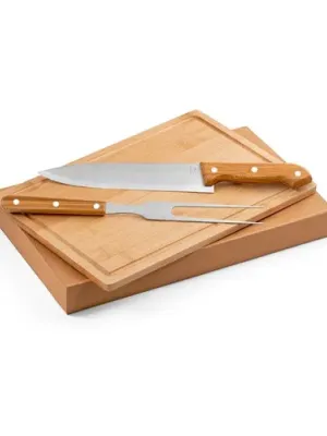POKE. Set de utensilios de barbacoa – Naturel