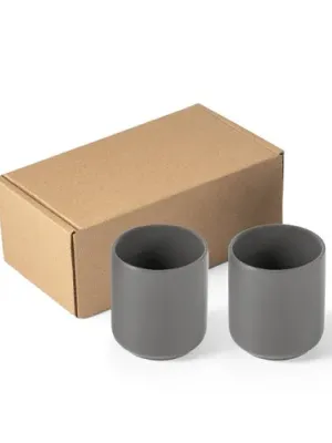 OWENS. Set of ceramic cups 280 mL