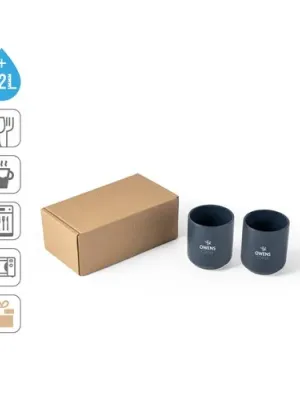 OWENS. Set of ceramic cups 280 mL