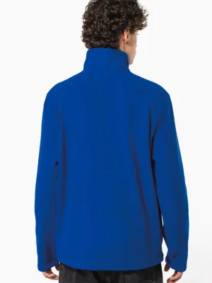 Enzo > Zip neck microfleece jacket