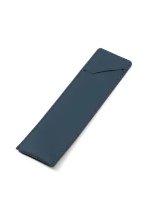 VENTURE PEN. Étui à stylo bille en polyuréthane – Bleu