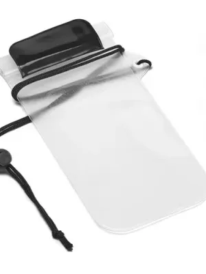 EGEU. Water-resistant PVC mobile phone case – Noir
