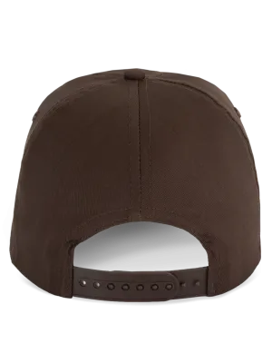 First - 5 panels cap – Chocolate