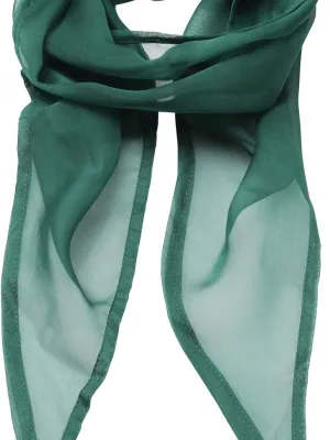 Chiffon Scarf – Bottle Green