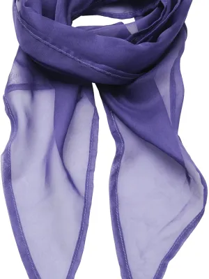 Chiffon Scarf – Purple