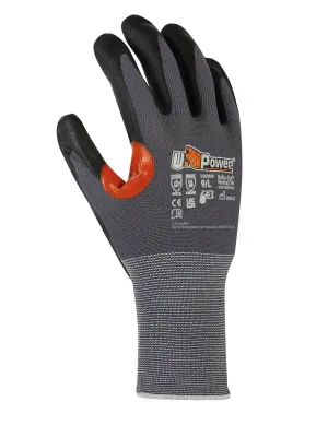 KUMBA protective gloves – Orange / Gris