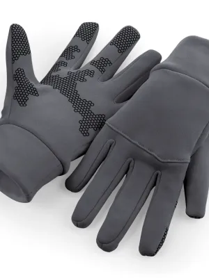 Guantes deportivos Softshell – Graphite Grey